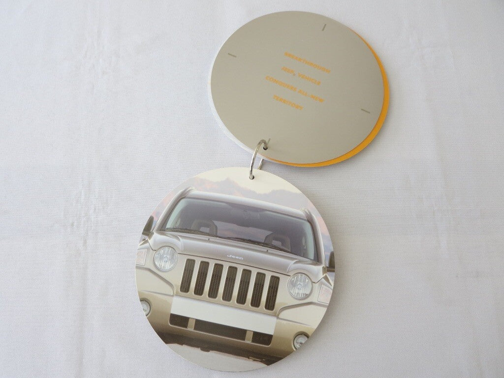 2007 Jeep Compass Press Kit Brochure with Photo CD Catalog 