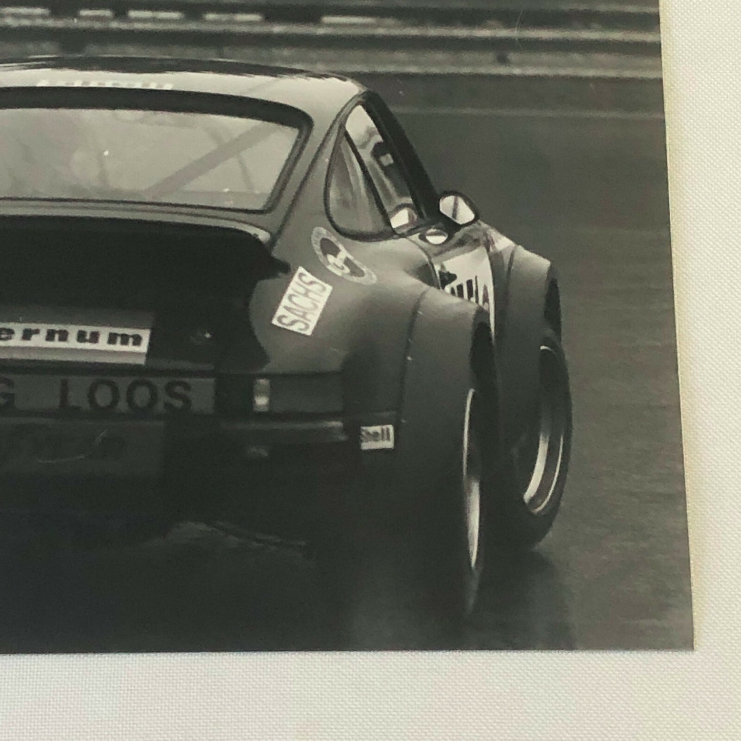 Vintage Racing Photo Photograph 1976 300KM Nurburgring Porsche 934 Car