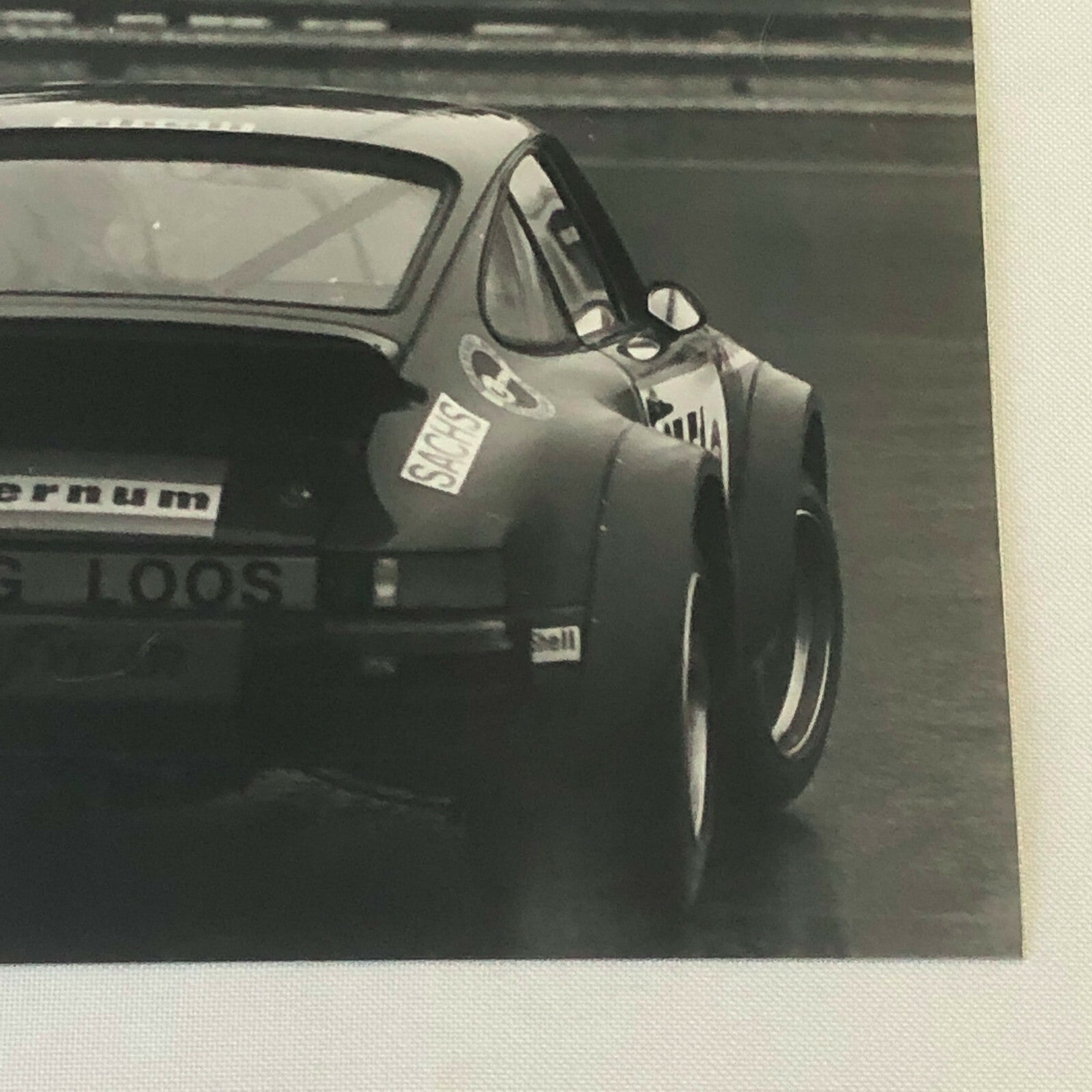 Vintage Racing Photo Photograph 1976 300KM Nurburgring Porsche 934 Car