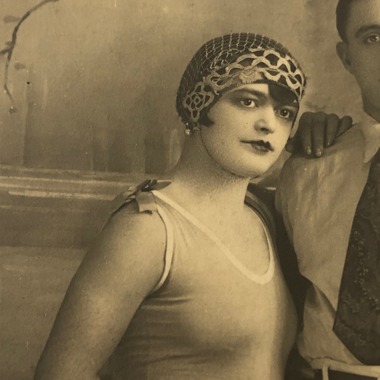 Circus Performer Photo Postcard Real Photo Postcard RPPC The Hugonys