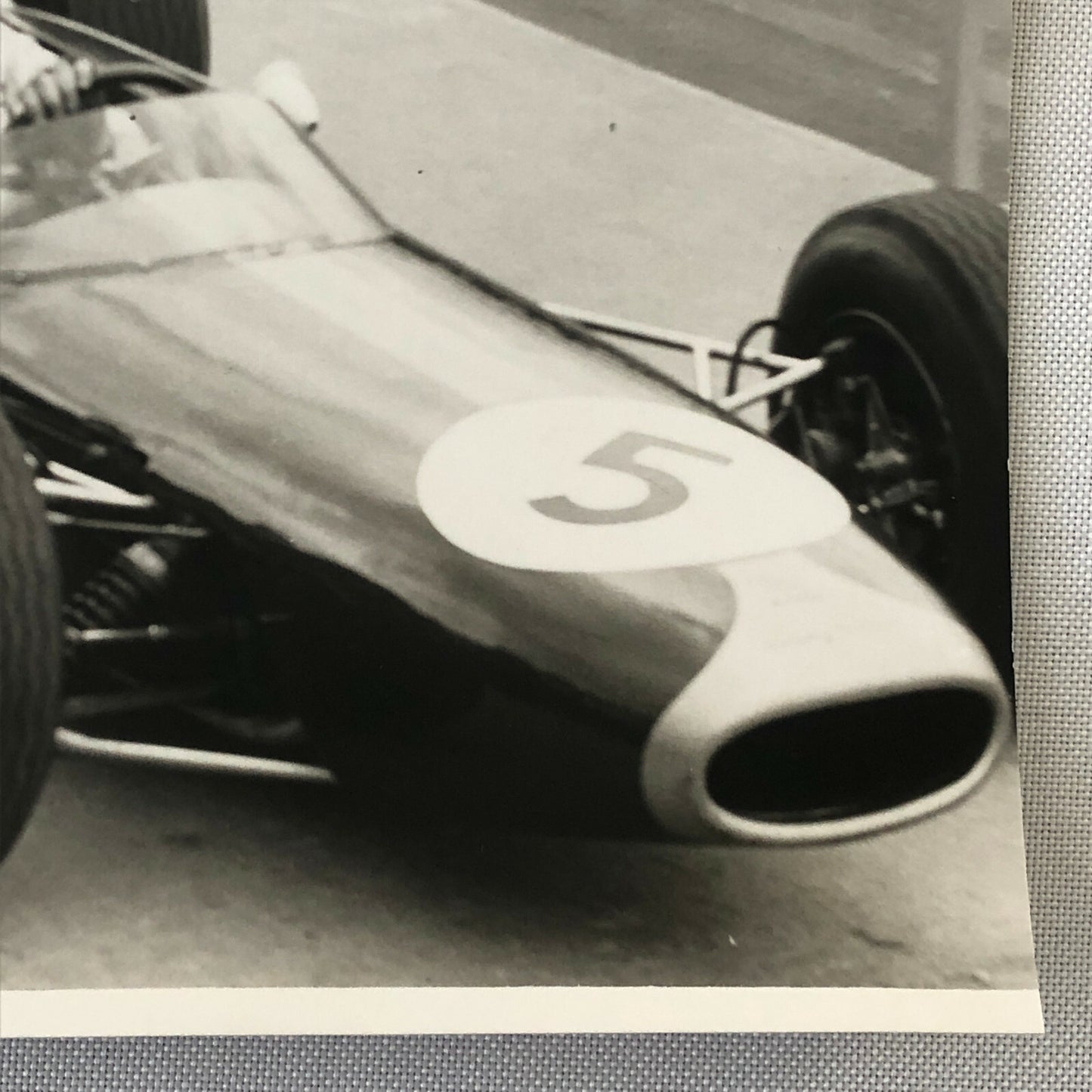 Vintage Grand Prix Racing Car Photo Photograph Print 1965 ? 