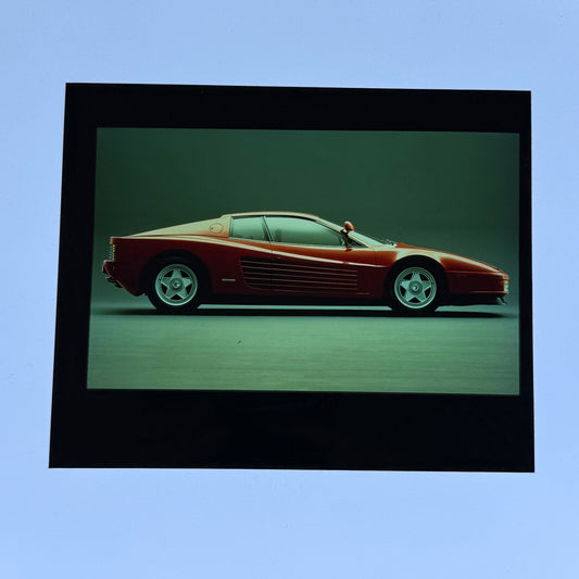 Ferrari 512TR 512 TR Testarossa Film Photo Image