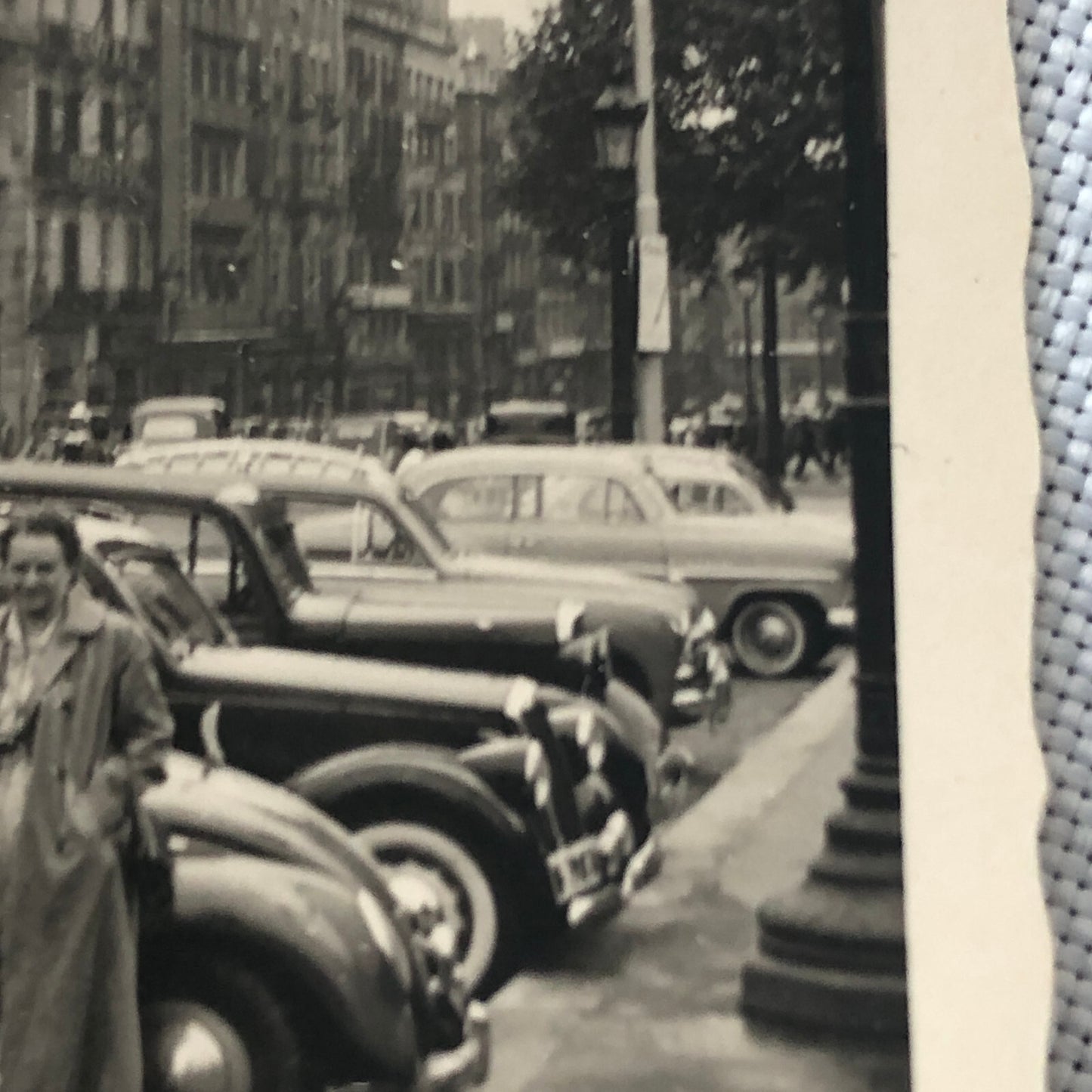 Vintage Photo Photograph Snapshot People with VW Volkswagen Beetle Bug Cars