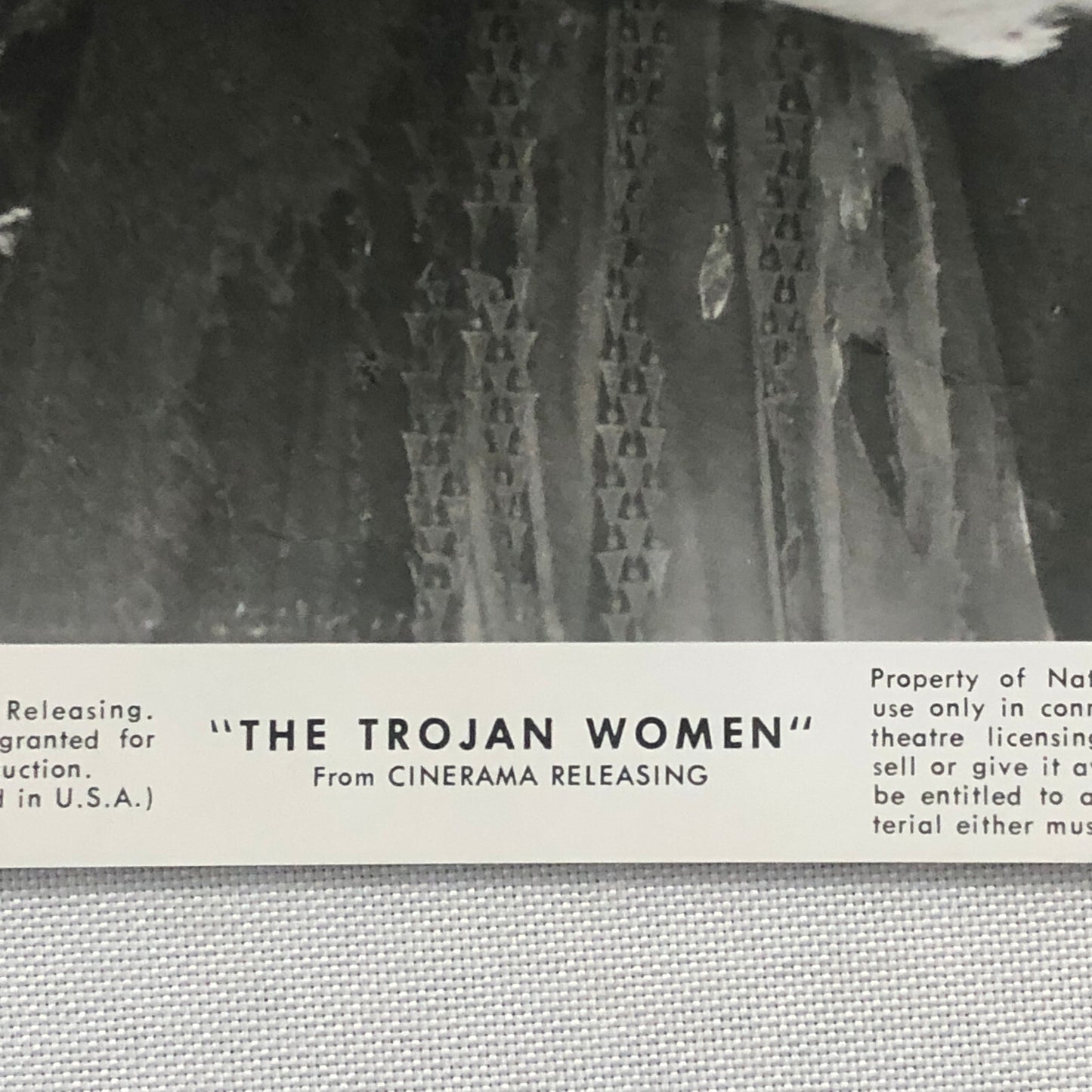 Katharine Hepburn Actress Photo Photograph Print Movie Still The Trojan Woman