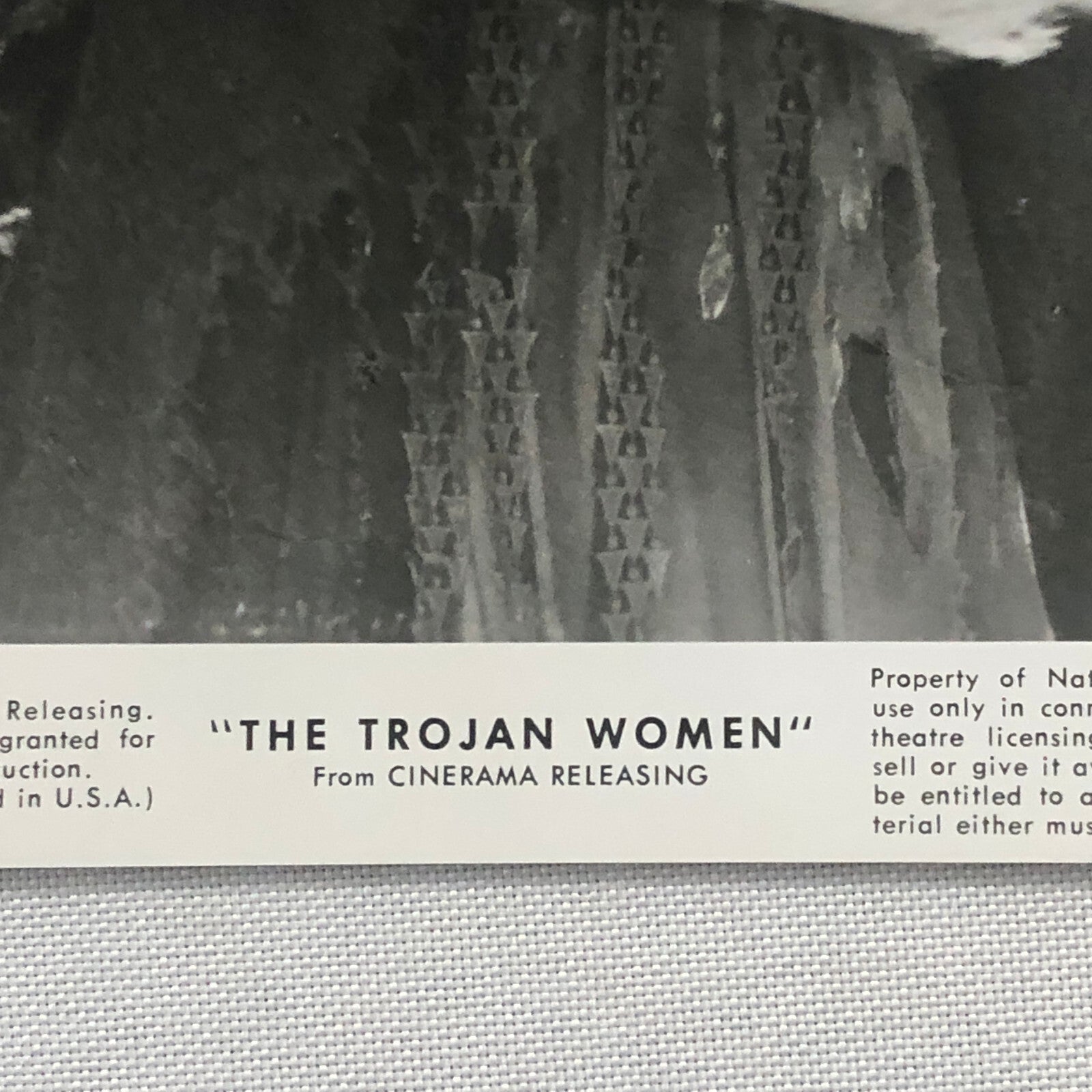 Katharine Hepburn Actress Photo Photograph Print Movie Still The Trojan Woman