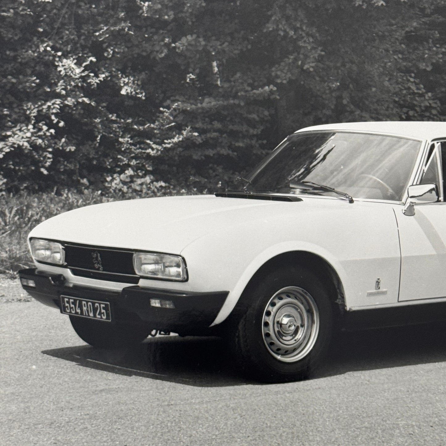 1980 Peugeot 504 Coupe Factory Press Photo Photograph Vintage