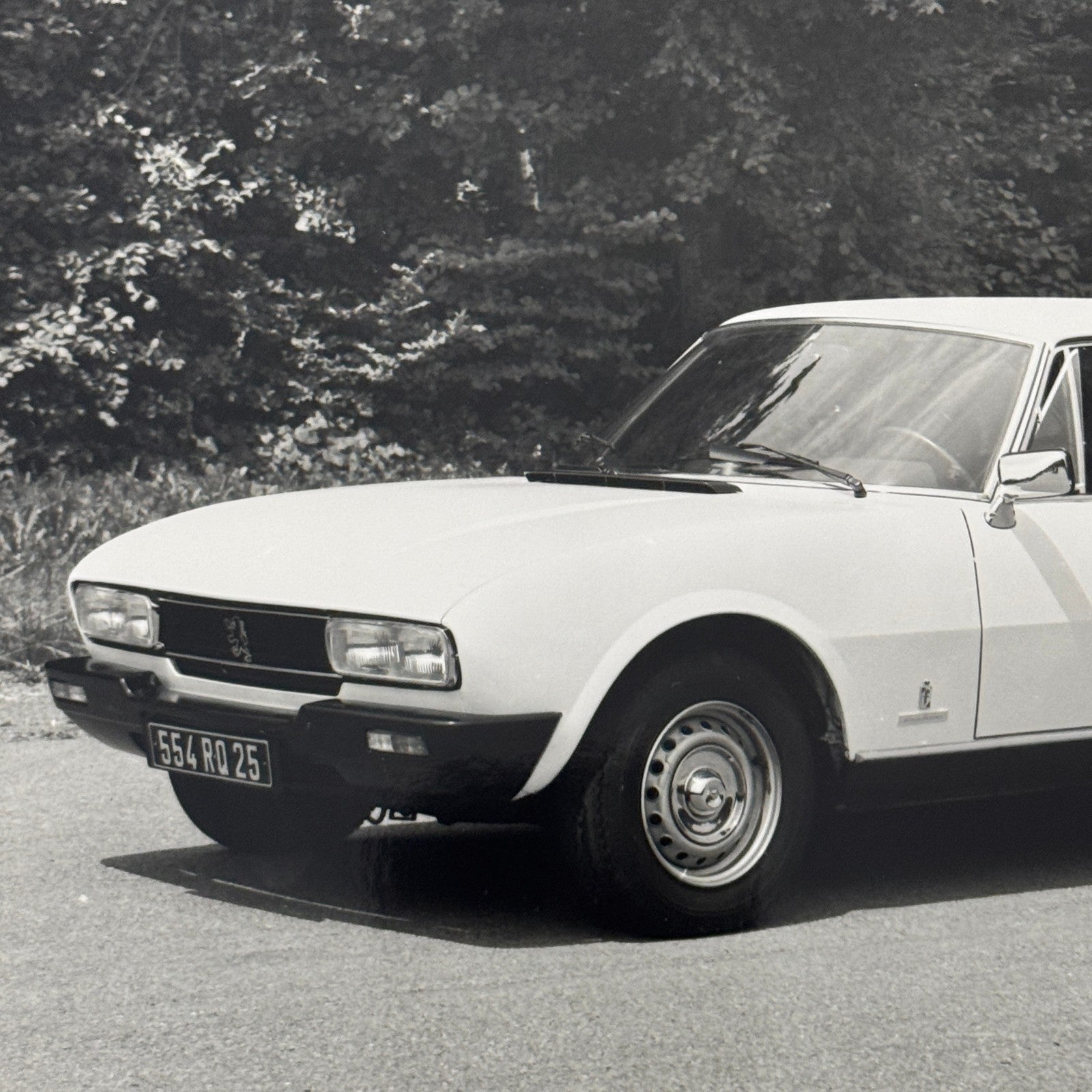 1980 Peugeot 504 Coupe Factory Press Photo Photograph Vintage