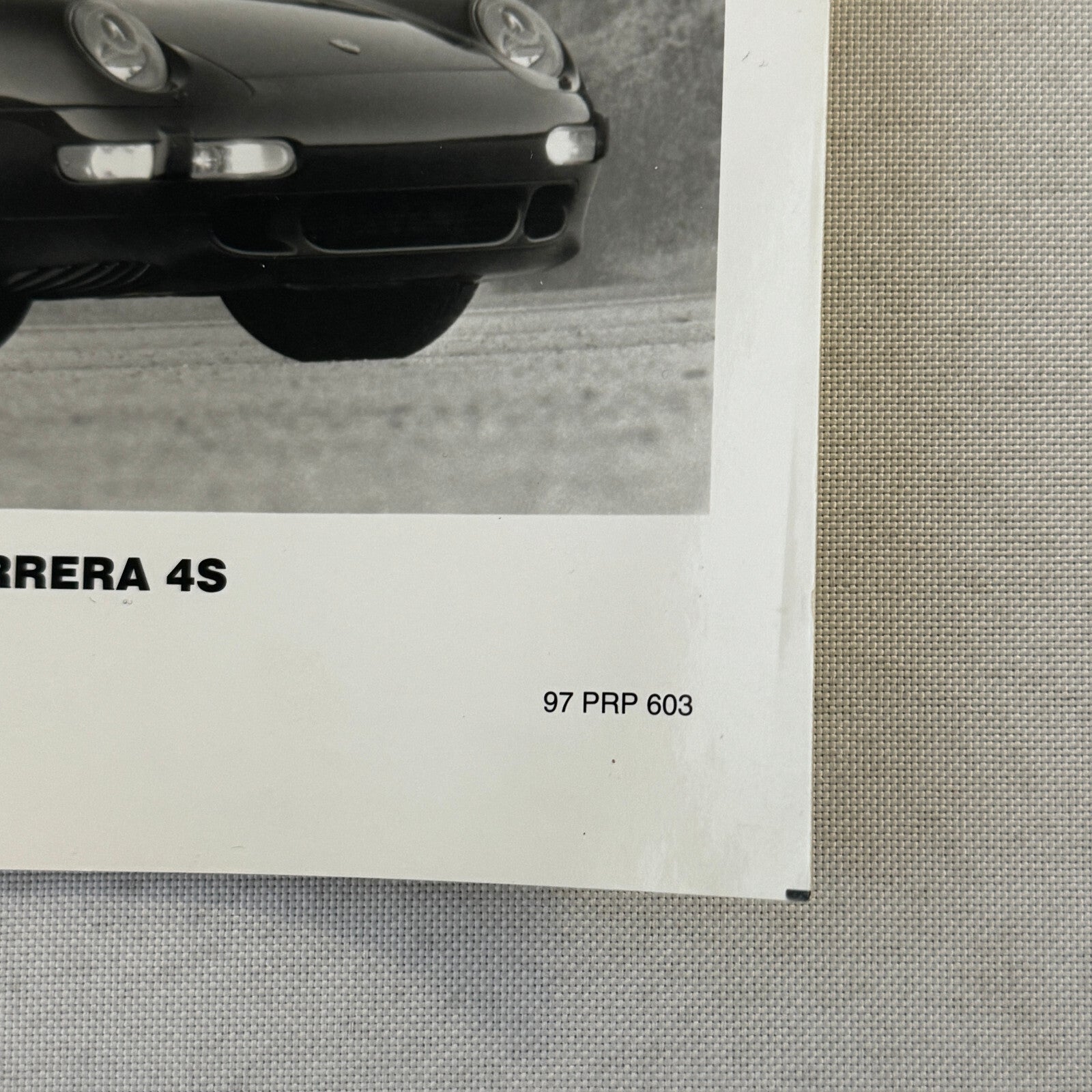 1997 Porsche 911 Carrera 4 Cabriolet and Carrera 4S Factory Press Photo