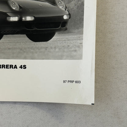 1997 Porsche 911 Carrera 4 Cabriolet and Carrera 4S Factory Press Photo