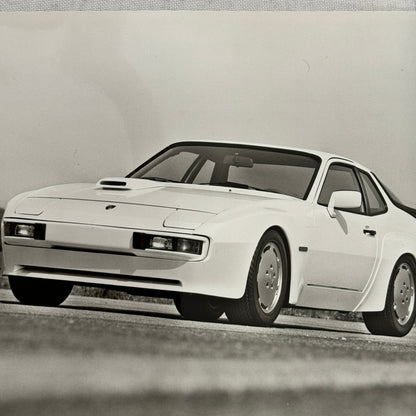 Porsche 924 GTS Factory Press Photo Photograph Vintage