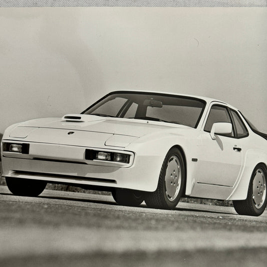 Porsche 924 GTS Factory Press Photo Photograph Vintage