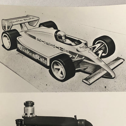 Porsche Quaker State Indy Racing Factory Photo Photograph Print