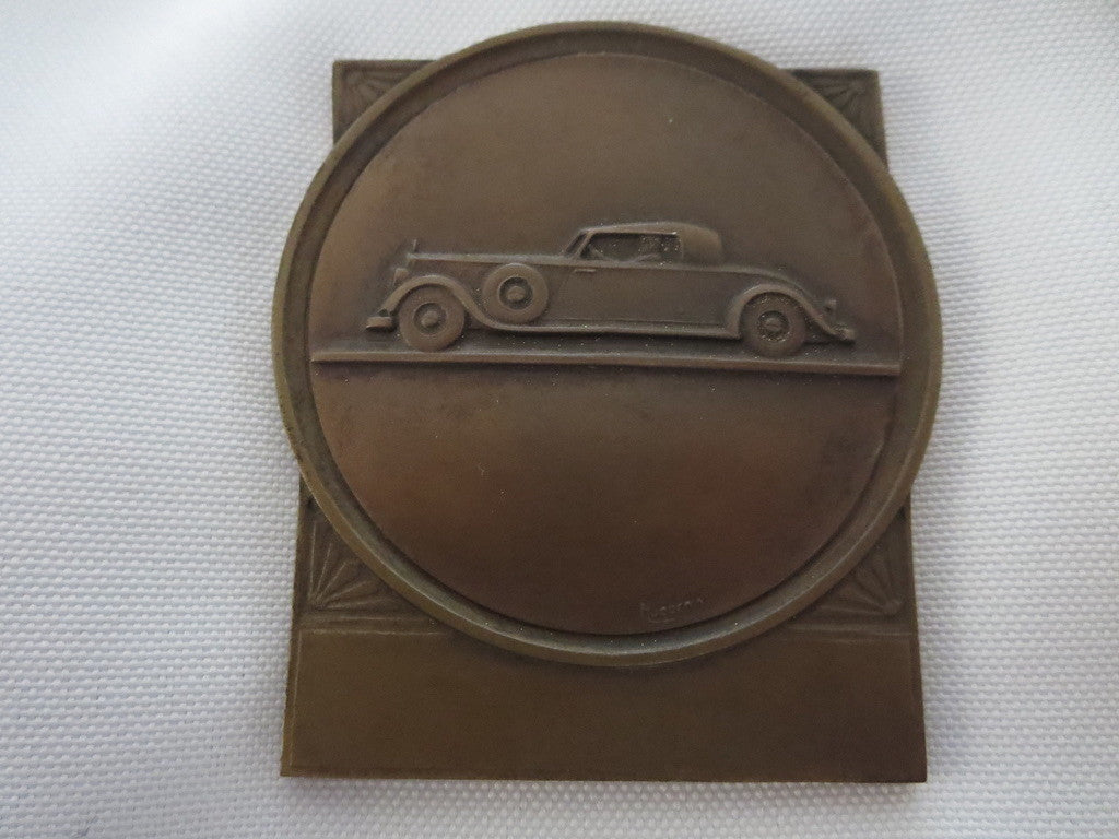 Vintage 1958 Dutch Car Club Rally Badge Emblem Vier Vlaanderenrit Four Flanders