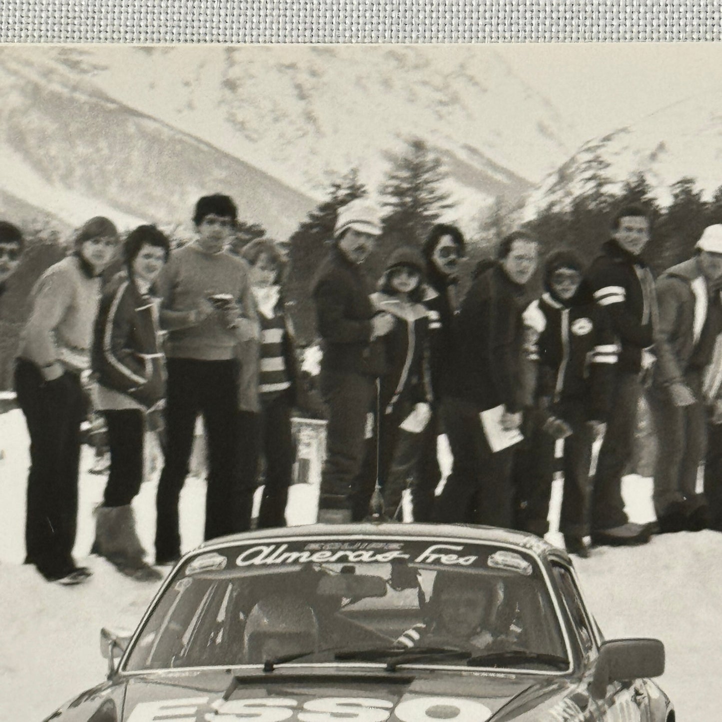 1980 Rallye Monte Carlo Press Photo Photograph DPPI Porsche 911 Carrera