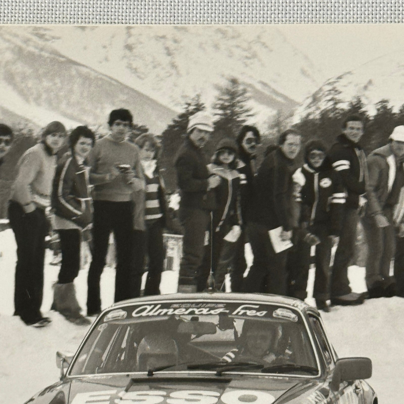 1980 Rallye Monte Carlo Press Photo Photograph DPPI Porsche 911 Carrera
