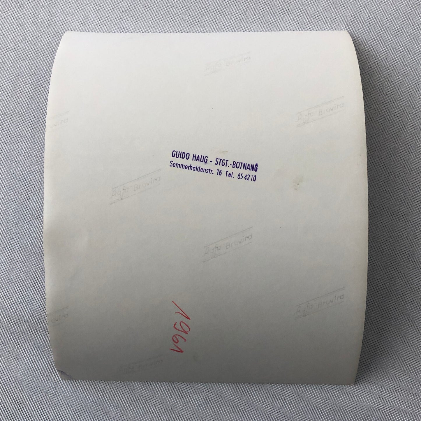 Vintage Solitude Grand Prix Racing Photo Photograph 1961 Car Engine