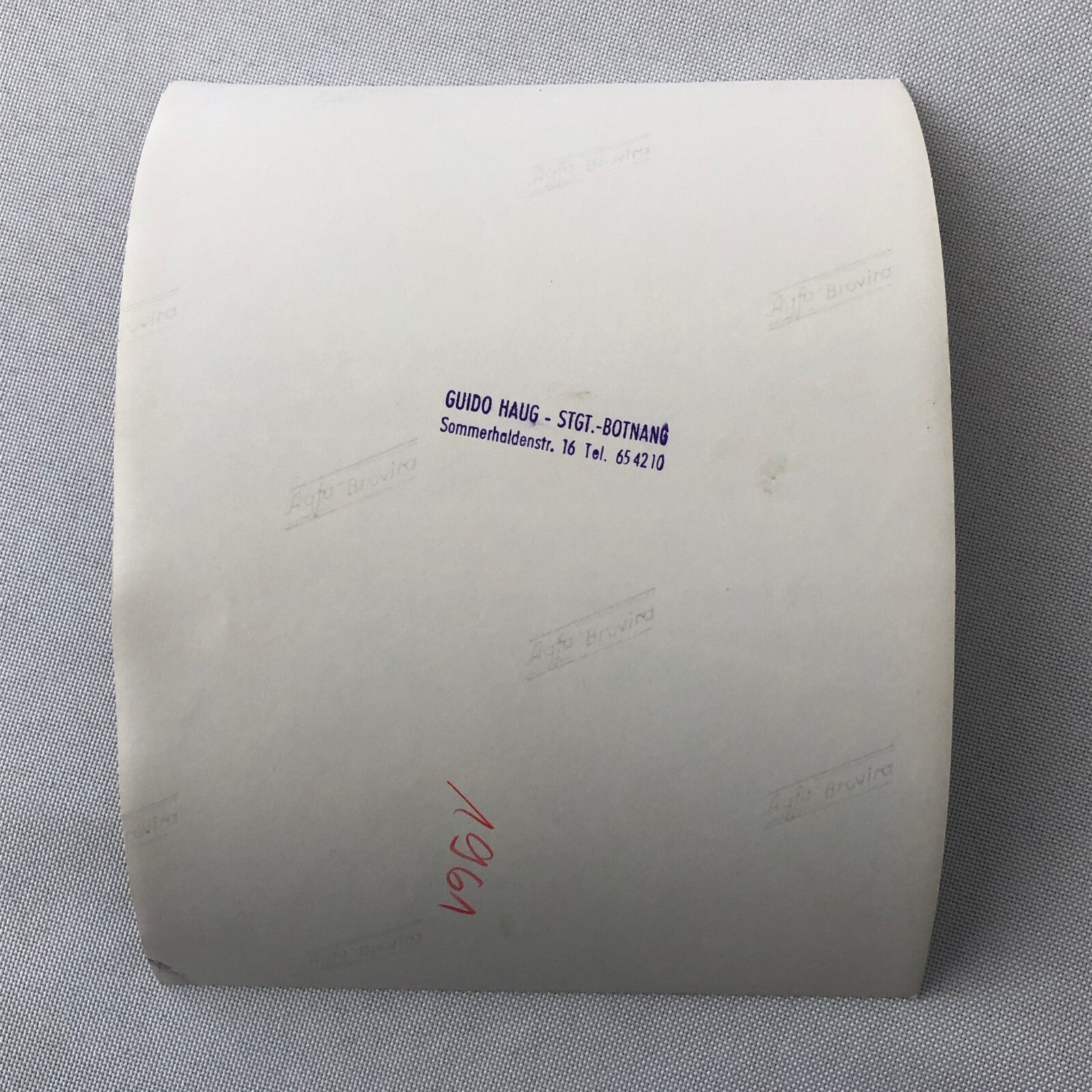 Vintage Solitude Grand Prix Racing Photo Photograph 1961 Car Engine