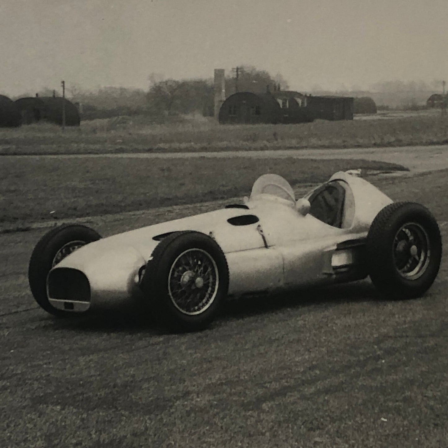 Vintage Racing Photo Photograph BRM Car