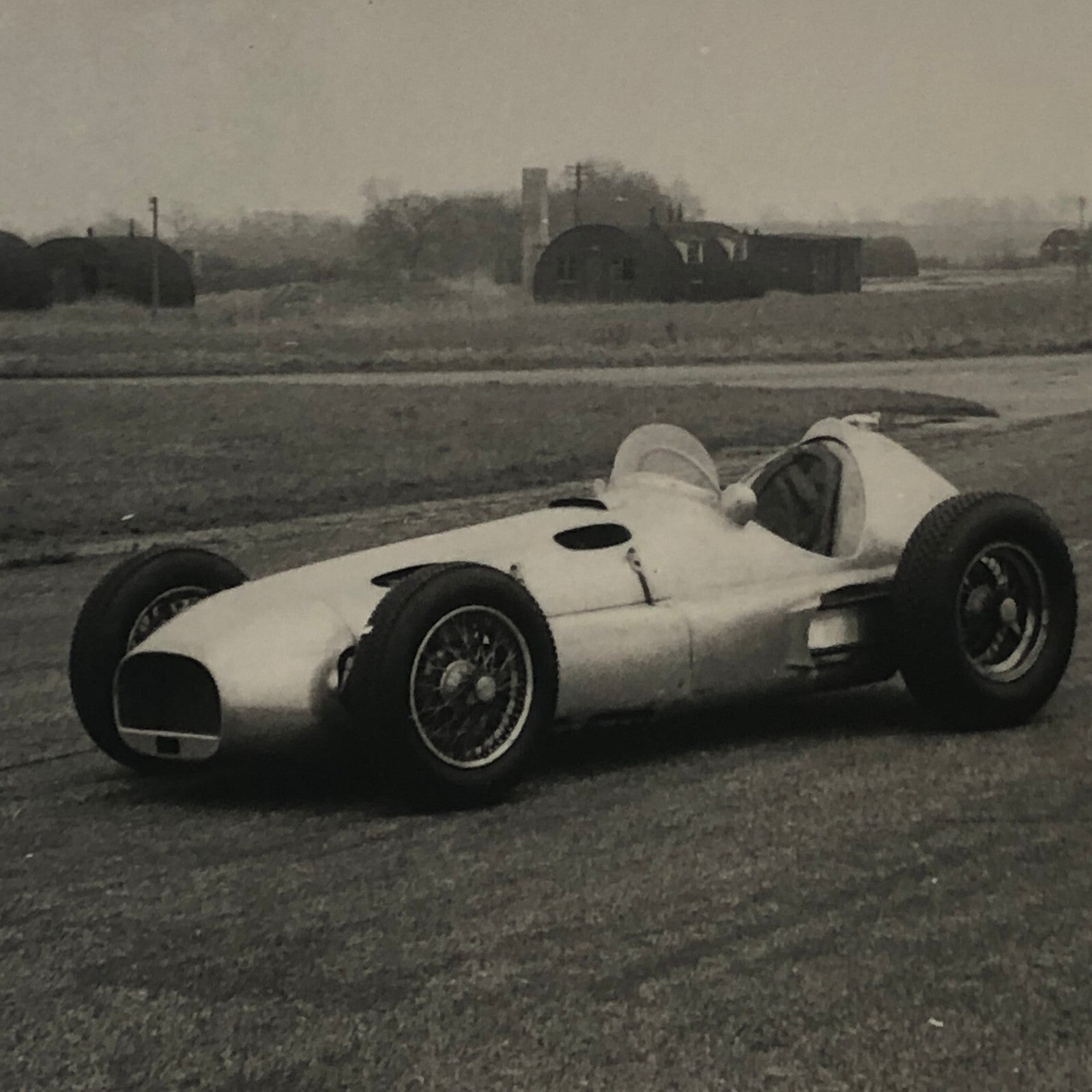 Vintage Racing Photo Photograph BRM Car