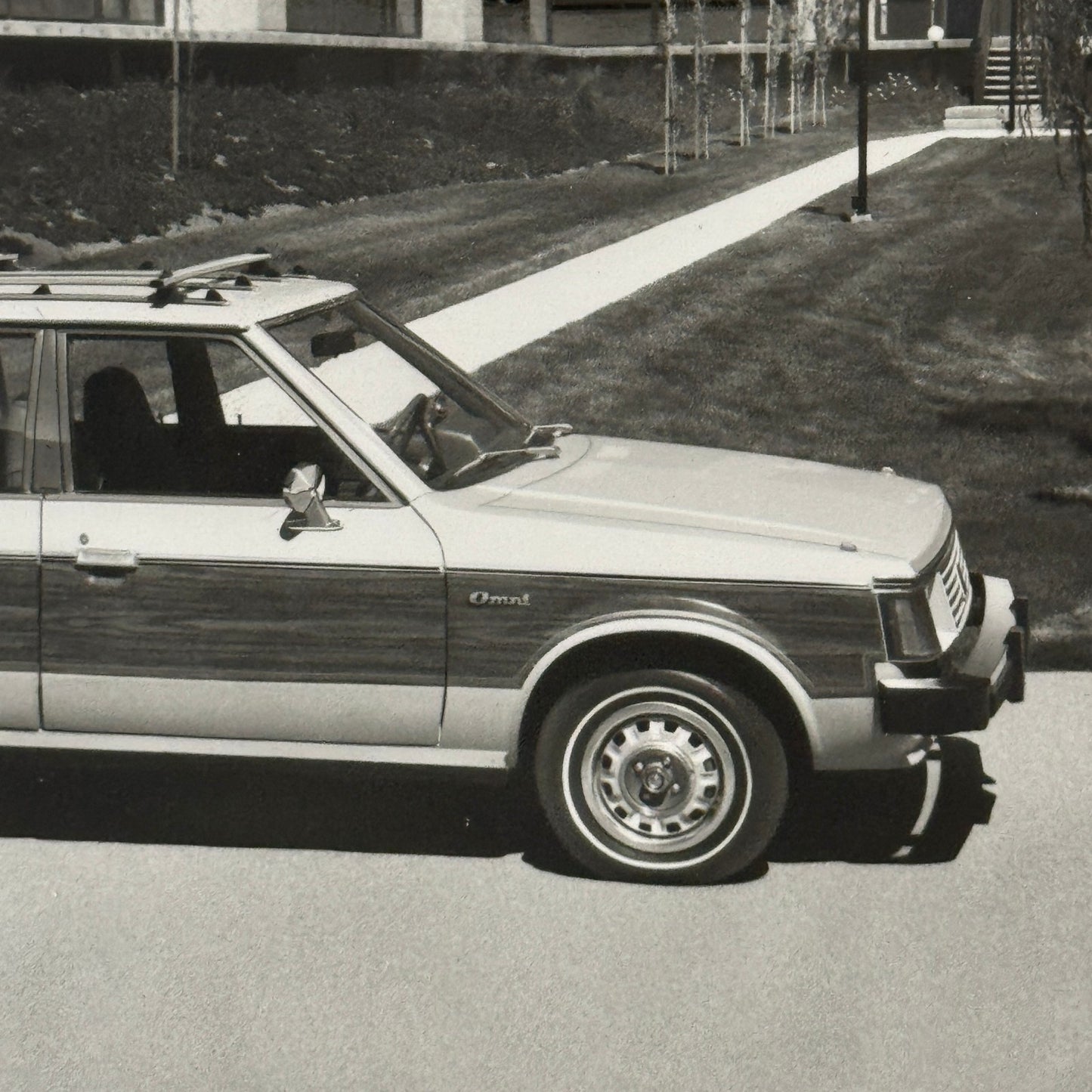 Dodge Omni Factory Press Photo Photograph Print 1977 1978