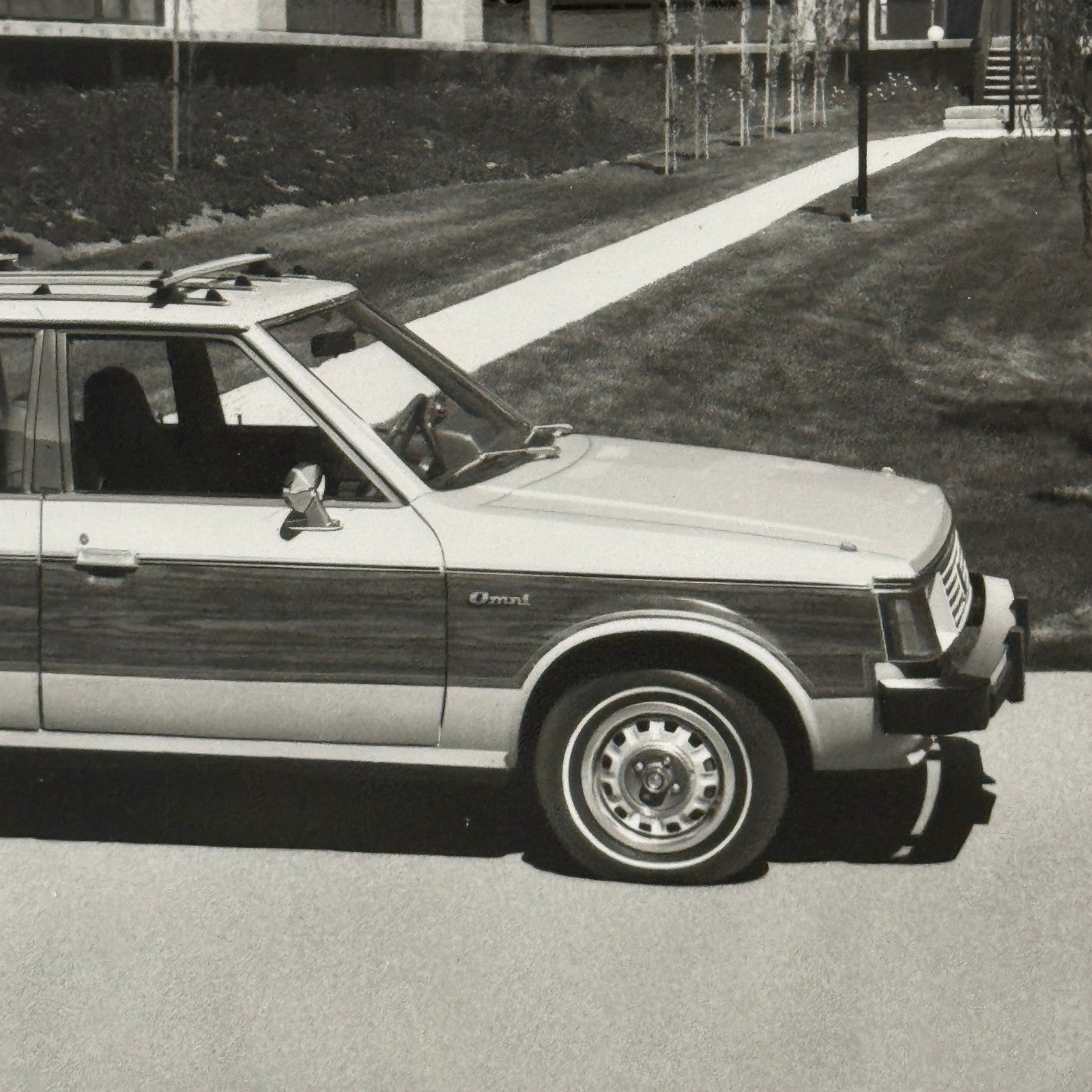 Dodge Omni Factory Press Photo Photograph Print 1977 1978