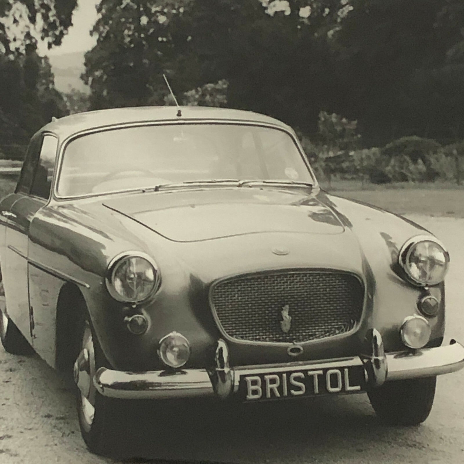 Vintage Bristol Car Factory Press Photo Photograph Print 
