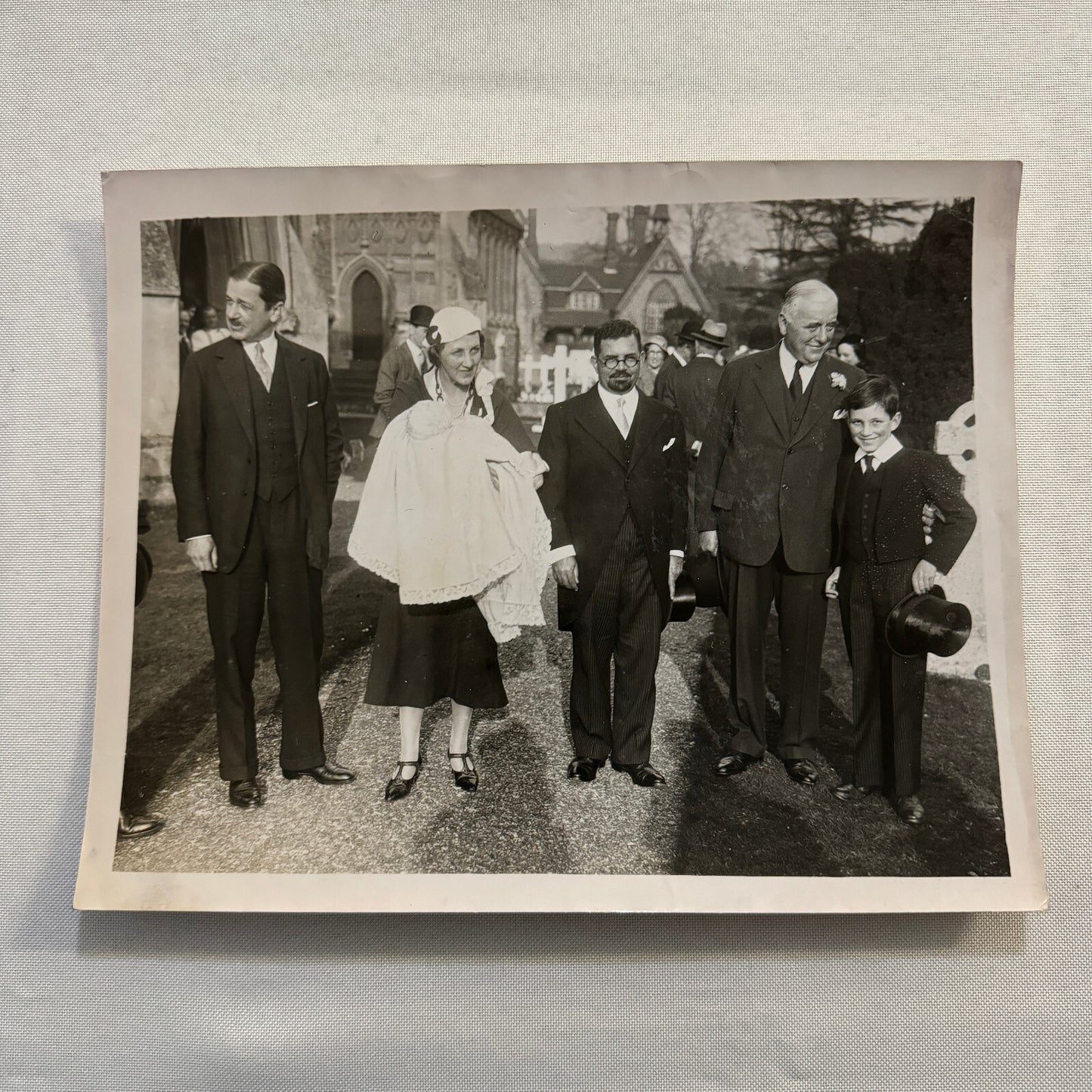 Violet Cressy Marcks Explorer Child Christening Ceremony at Church Press Photo