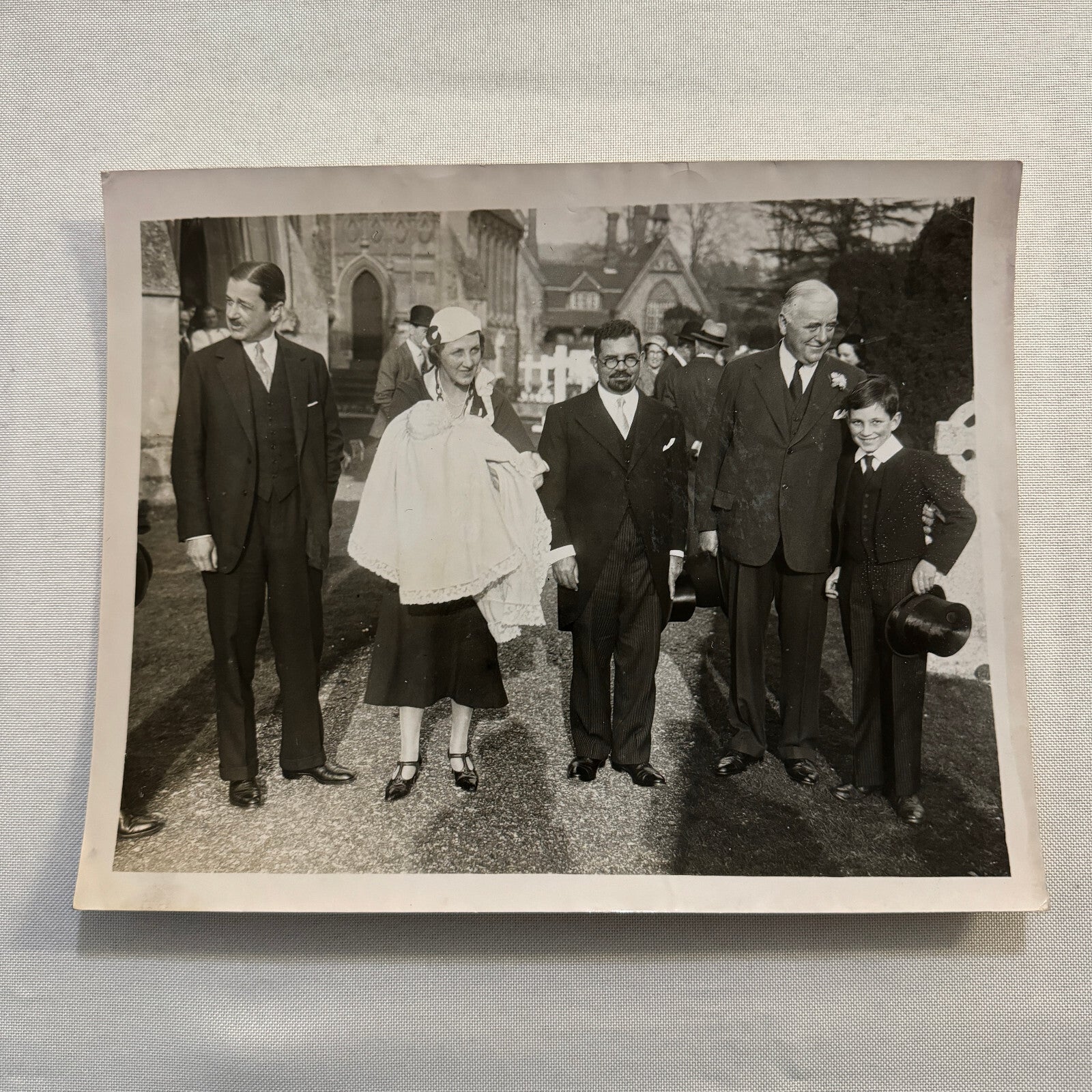 Violet Cressy Marcks Explorer Child Christening Ceremony at Church Press Photo