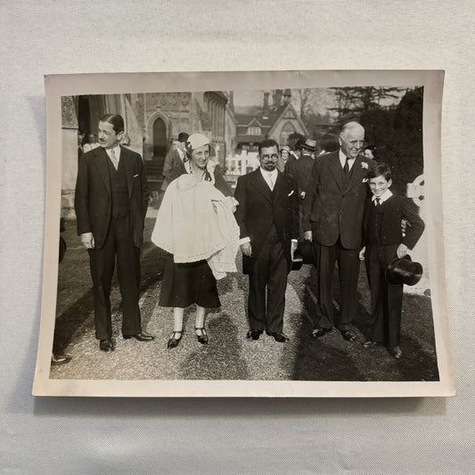 Violet Cressy Marcks Explorer Child Christening Ceremony at Church Press Photo