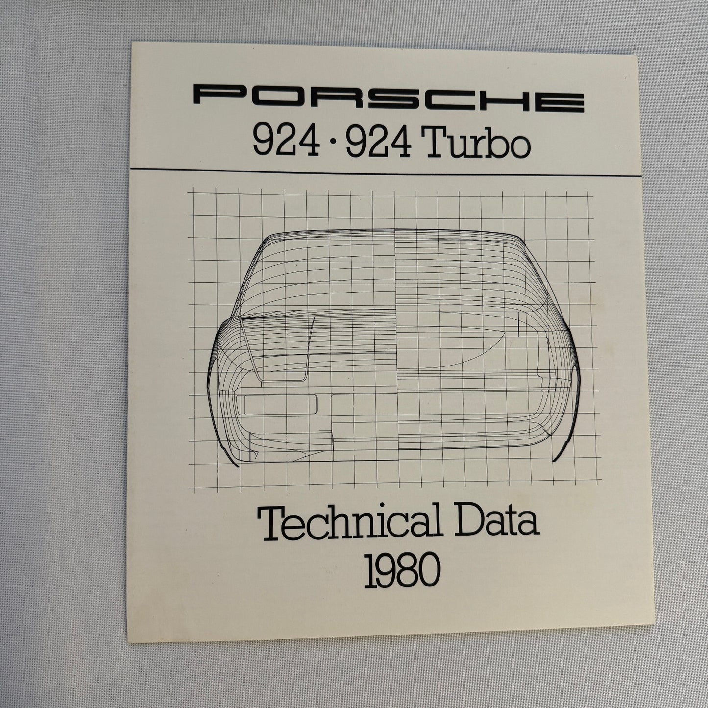 1980 Porsche 924 and 924 Turbo Sales Brochure Catalog Advertising