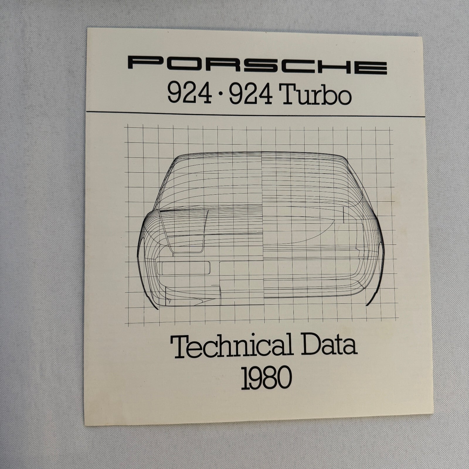 1980 Porsche 924 and 924 Turbo Sales Brochure Catalog Advertising