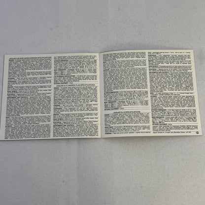 Vintage Jaguar Car Brochure XJ6 Sovereign XJ12 Vanden Plas XJS XJ-S XJ Catalog