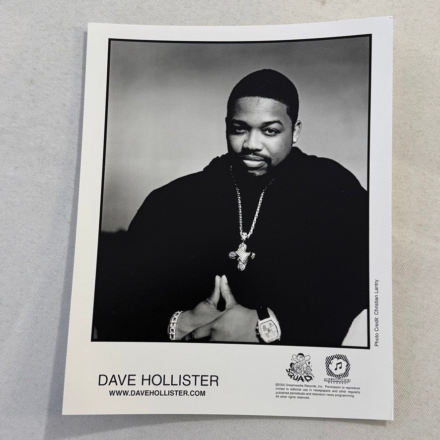Dave Hollister Music Publicity Press Photo Photograph R&B 2000