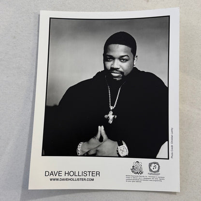 Dave Hollister Music Publicity Press Photo Photograph R&B 2000