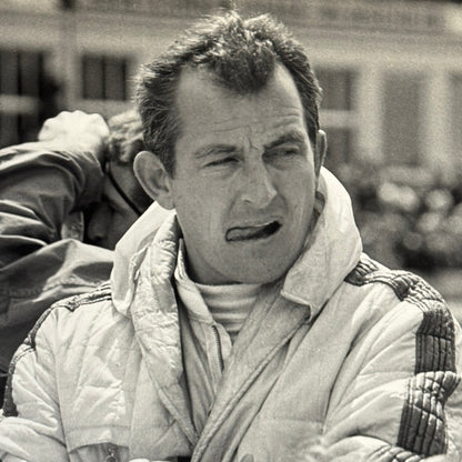 Vintage Racing Photo Ludovico Scarfiotti Driver Motorsport 1968 Nurburgring 1000