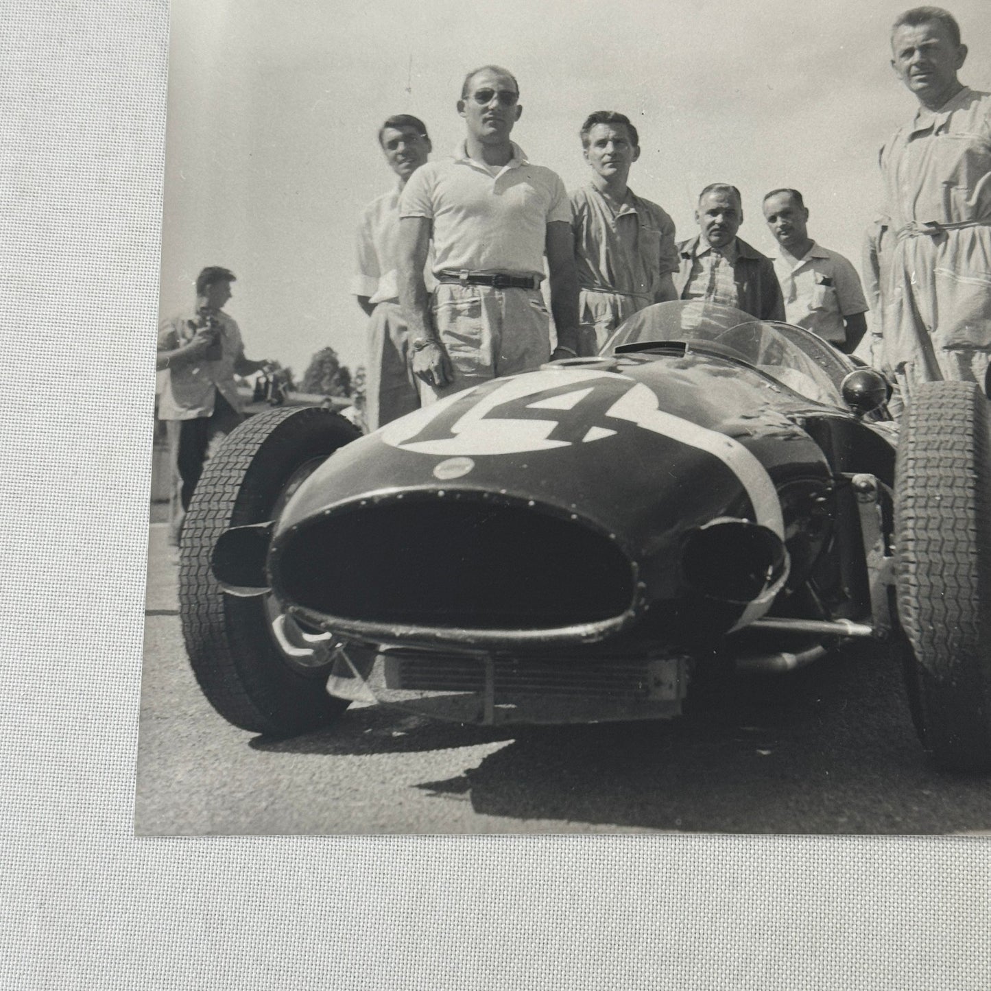 Stirling Moss Argentina Grand Prix 1958 Racing Photo Photograph Modern Print