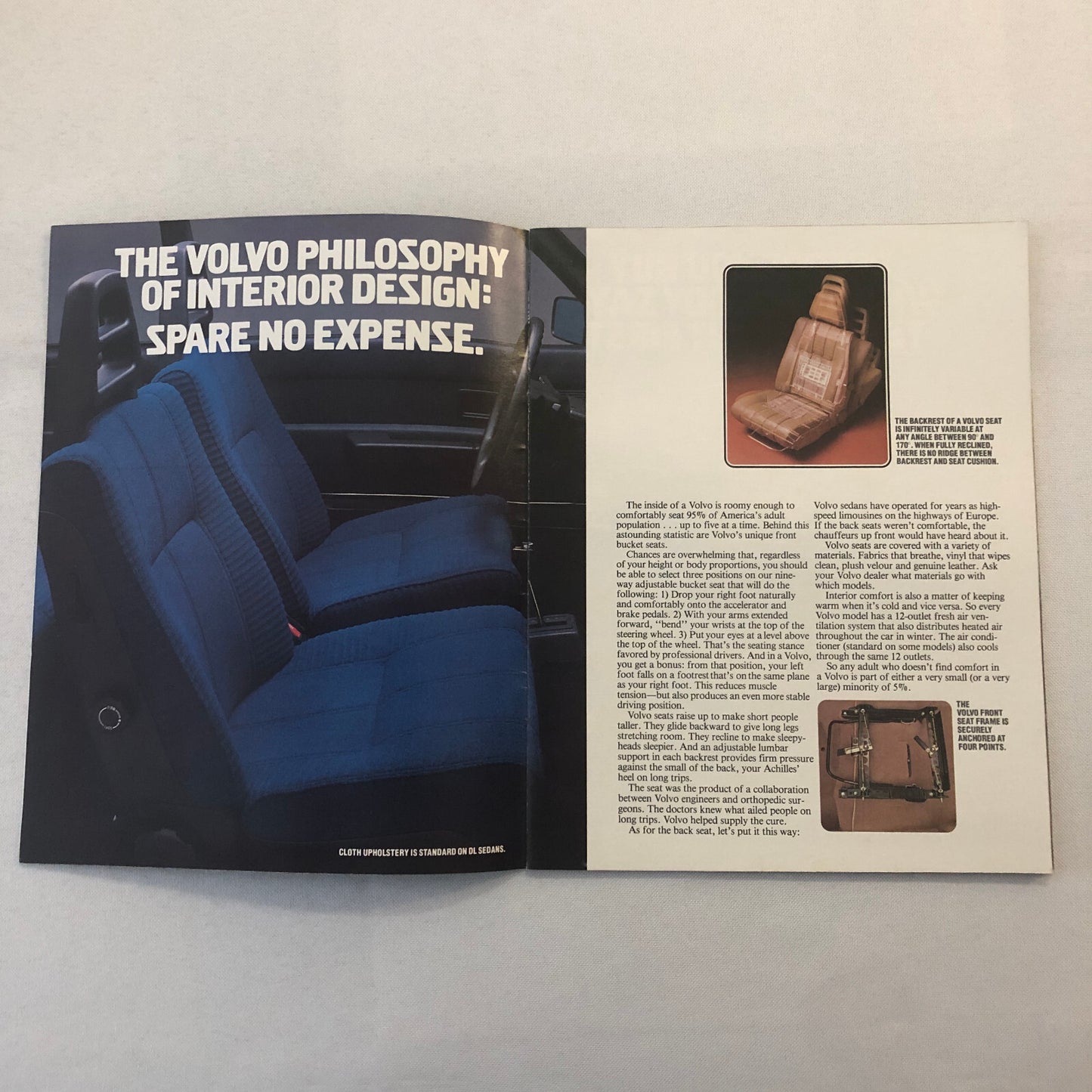 1980 Volvo Car Sales Brochure Catalog Bertone Coupe DL GLE Station Wagon GT