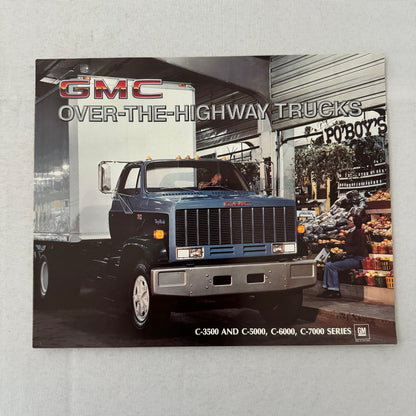 GMC Highway Truck Sales Brochure Catalog C-3500 C-5000 C-6000 C-7000 Series