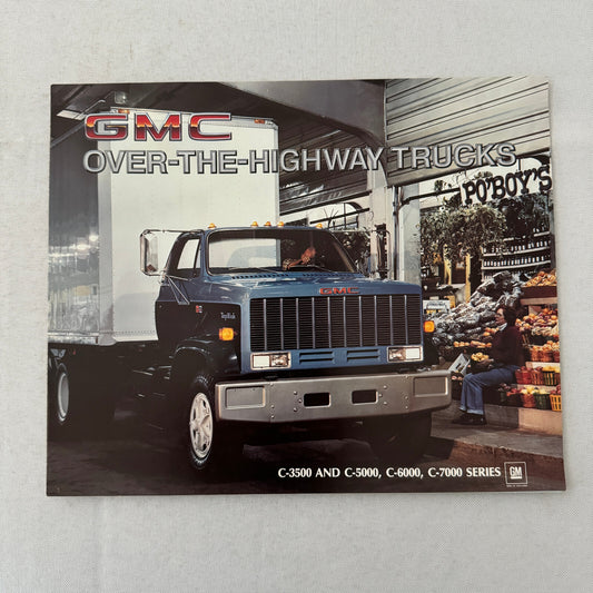 GMC Highway Truck Sales Brochure Catalog C-3500 C-5000 C-6000 C-7000 Series