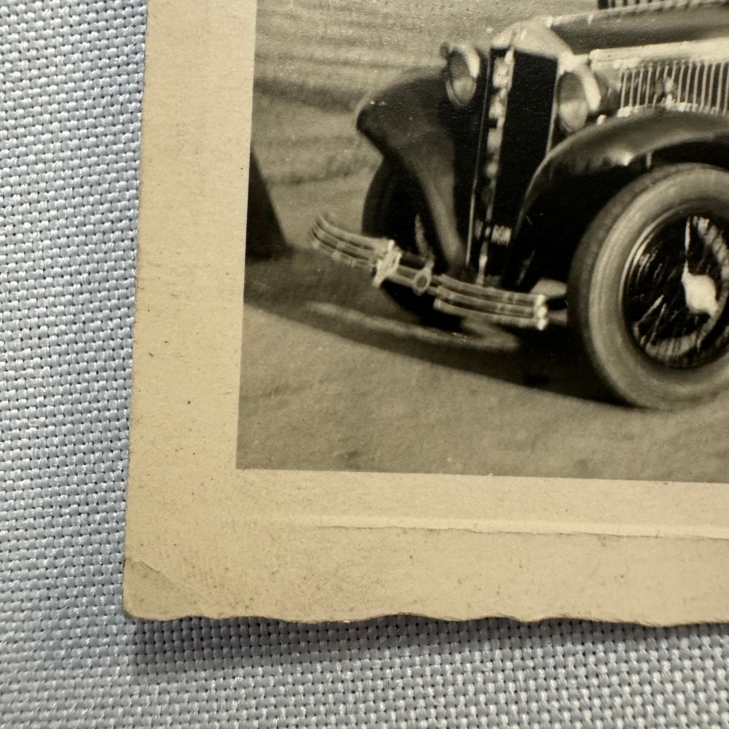 Vintage Photograph Photo Print Car Automobile European