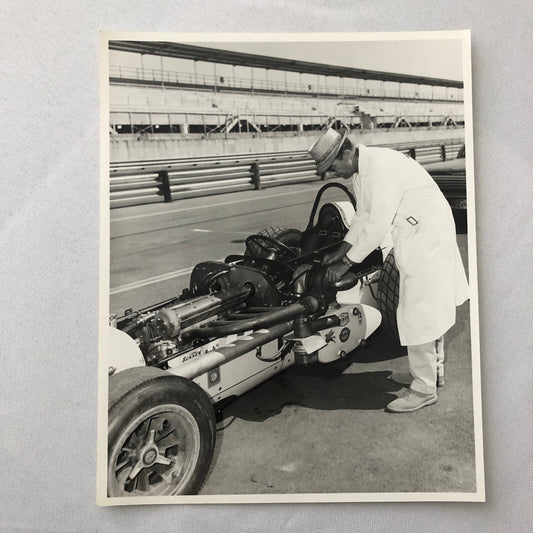 Indy Indianapolis 500 Racing Photo Photograph Offenhauser Engine 1960s