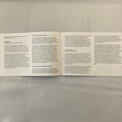 Lamborghini Gallardo LP 560-4 Press Kit Brochure CD GERMAN Text 2008