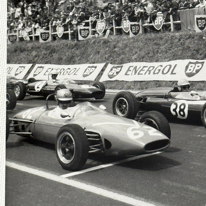 1962 Formula Junior Racing Photo Tony Maggs Alan Rees Bob Anderson Modern Print