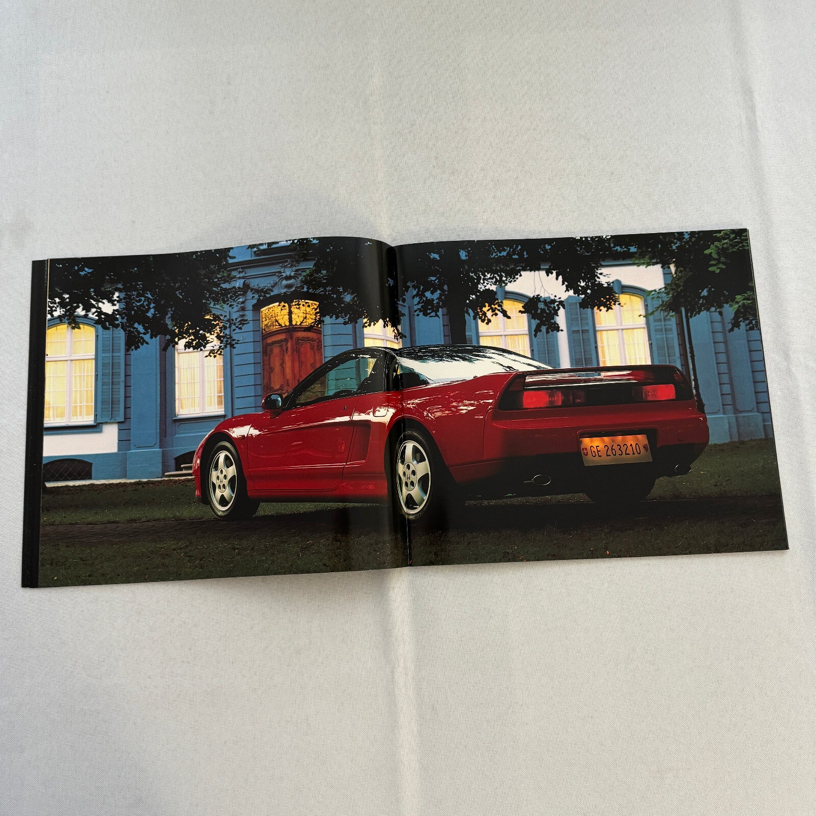 Acura NSX Sports Car Sales Brochure Catalog GERMAN Text European Market