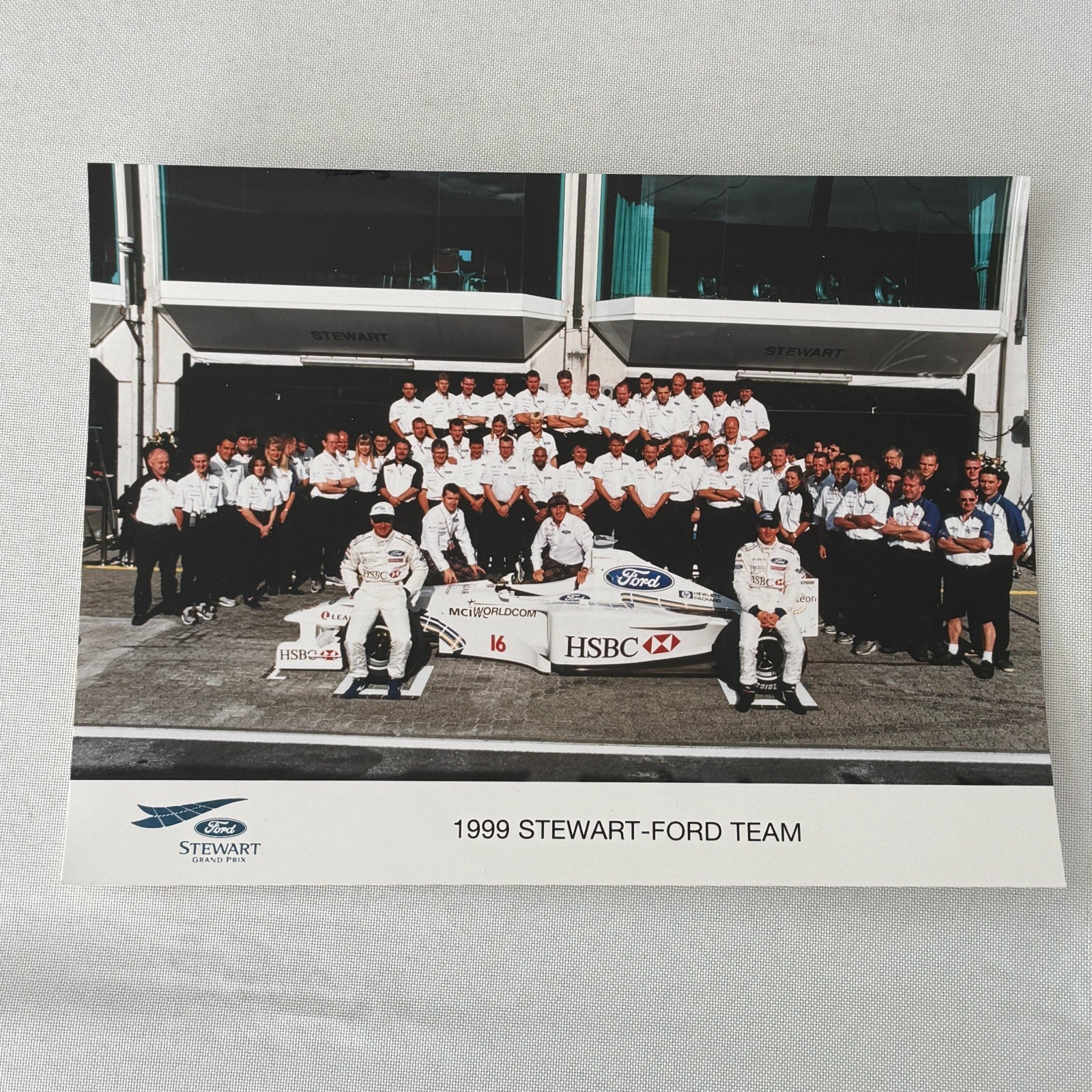 1999 Ford Jackie Stewart Racing Team SF3 Press Kit 35mm Slides Brochure Photos