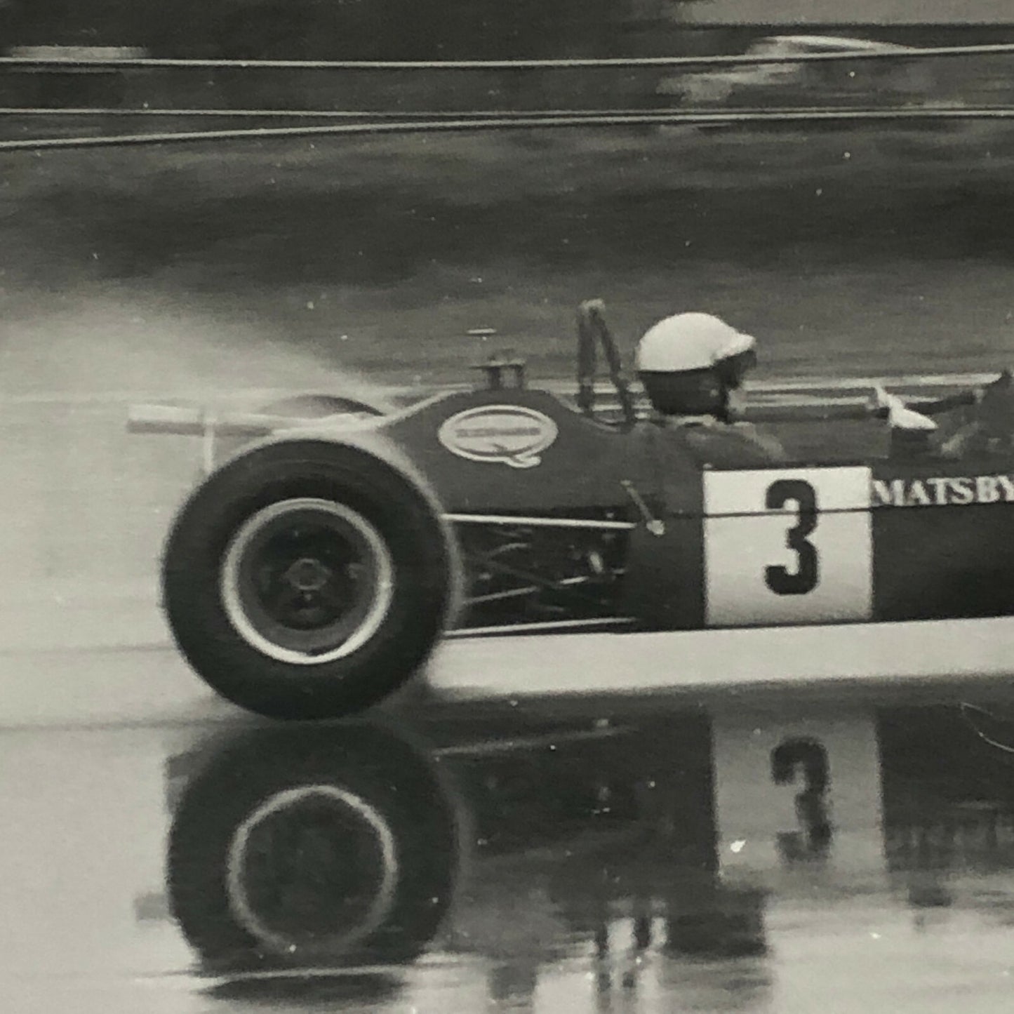 Vintage Racing Car Photo Photograph Print Grand Prix 