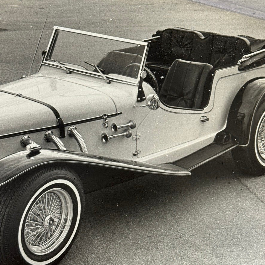 Vintage Kit Car Photo Neoclassic Volkswagen Beetle Based Photograph