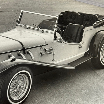 Vintage Kit Car Photo Neoclassic Volkswagen Beetle Based Photograph