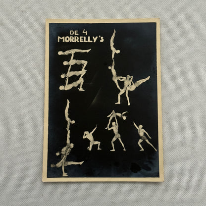 Vintage Circus Act Photo Photograph Acrobat Acrobatic Balancing Act 4 Morellys