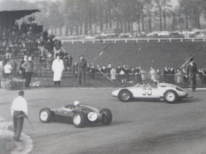 Vintage 1960s Racing Photograph Photo Image Grand Prix Race Cars